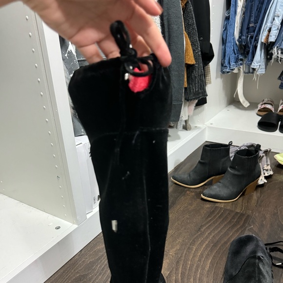 Marc Fisher Velvet Boots - Picture 4 of 4